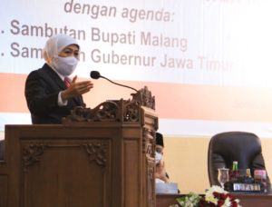 Gubernur khofifah sertijab di malang