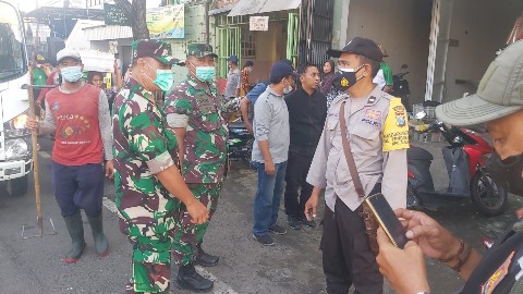 Babinsa koramil Bubutan tertibkan PKL
